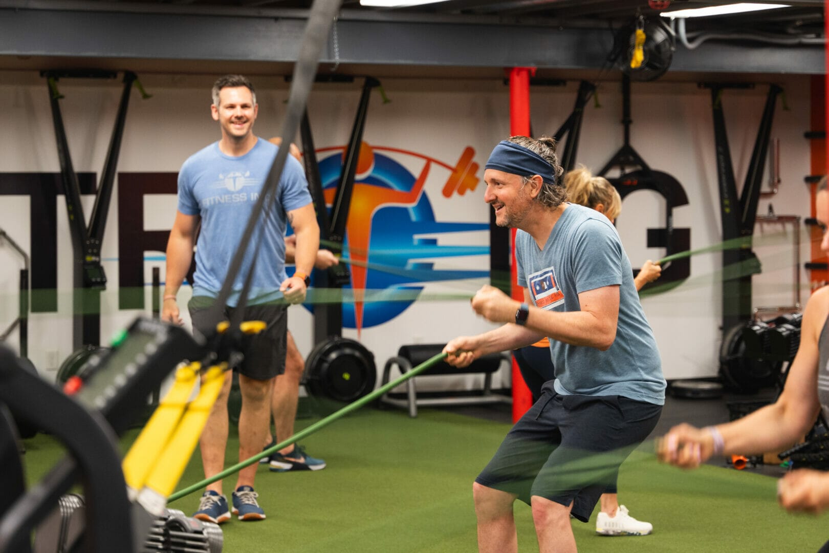 Group training at Fitness Inc Training Studios